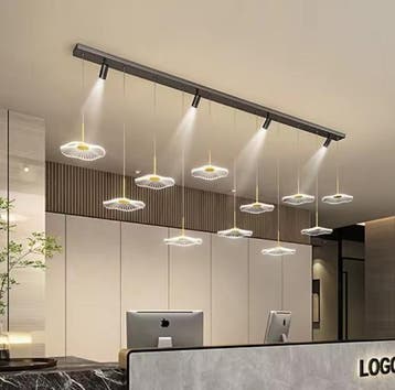 Moderne LED Hanglamp – Acrylen Metaal voor Woon- en Eetkamer, Verzenden, Nieuw