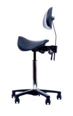 Zadelstoel Novicum® Ypsilon Comfort Plus PU 3 jaar garantie, Vergader- of Presentatieruimte, Verzenden, Nieuw in verpakking, Bureau