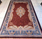 Luxe Premium Zijde Tabriz Tapijt - Bourgondisch Rood -, Nieuw