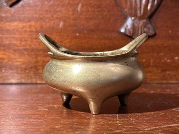 Wierookvat - Koper - Chinees bronzen wierookbrander