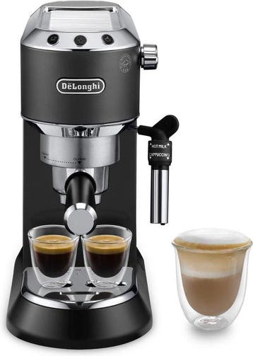DeLonghi Dedica Style EC685.BK - Pistonmachine - Black, Witgoed en Apparatuur, Koffiezetapparaten, Verzenden, Nieuw