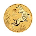 Gouden munt Lunar 2023 1 troy ounce, Verzenden