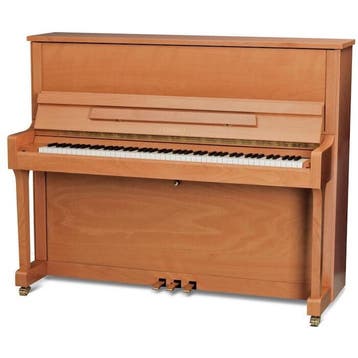 Feurich 122 - Universal BS messing piano, Nieuw, Bruin, Piano