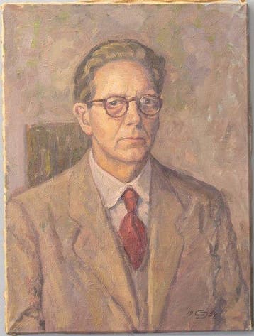 Carl Johannes Jensen (1887-1967) - Selfportrait