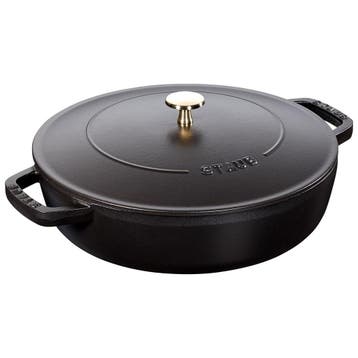 GGM Gastro | STAUB | BRAISERS - Sauteerpan met Chistera Drop, Verzenden, Nieuw in verpakking