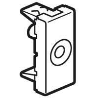 Legrand Mozaïek kabelstopcontact 8MM 1 module wit - 077552, Verzenden, Nieuw, Overige typen