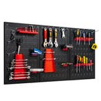 LIVSK Pegboard Organizer - Duurzaam Staal - 3 Pegboards & 25, Verzenden, Nieuw