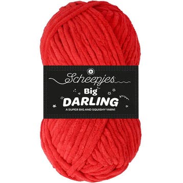 ScheepjesBig Darling- 427 Cherry - Super Chunky Chenille, Ophalen of Verzenden, Nieuw