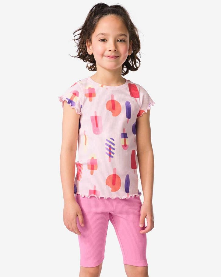 HEMA Kinder T-shirt jersey lila, Kinderen en Baby's, Kinderkleding | Overige, Nieuw, Verzenden