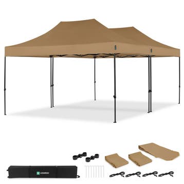 Partytent - 6x4.5 m - Premium easy-up Partytent | set incl., Tuin en Terras, Partytenten, Verzenden, Nieuw