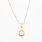 Halsketting - 14 karaat Geel goud Opaal - Parel, Sieraden, Tassen en Uiterlijk, Kettingen, Nieuw