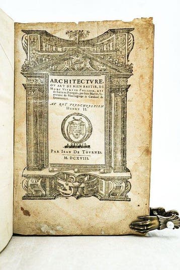 Jean Martin - Architectvra ov art de bien bastir - 1618