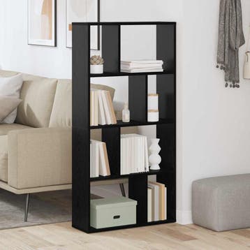vidaXL Boekenkast 8-laags 60 x 20 x 120,5 cm Bewerkt hout, Huis en Inrichting, Kasten | Boekenkasten, Minder dan 50 cm, Verzenden