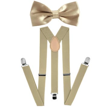 Fako Fashion - Bretels Met Vlinderstrik - Effen - 100cm –, Verzenden, Nieuw