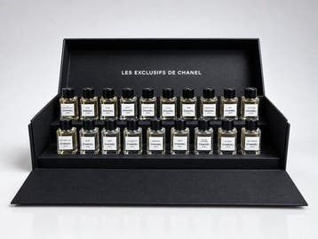 Chanel - Parfumfles (19) - Glas - Chanel Les exclusifs set