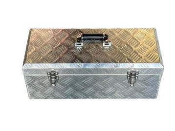 Veiling - Aluminiumkist met inzet bak, Nieuw