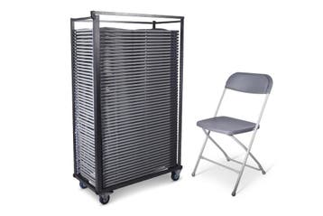 Supercombi | Klapstoel Milo + trolley, Ophalen of Verzenden, Nieuw, Kunststof