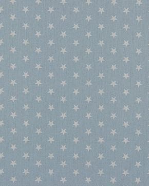 Petit Stars Katoen Licht Blauw, Nieuw, Blauw