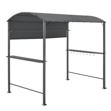Steakhouse Pyrgos BBQ paviljoen 215x220x140 cm brandvertrage, Verzenden, Nieuw