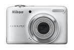 Nikon Coolpix L25 Digitale Compact Camera - Wit, Verzenden, Zo goed als nieuw