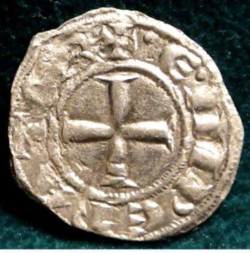 . Sicilië Enrico VI (1194 - 1197). Denaro (Zonder