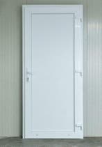 NIEUW! Kunststof Deur met Kozijn met aanslagrand, voorraad, 100 tot 120 cm, Nieuw, Ophalen of Verzenden, Buitendeur