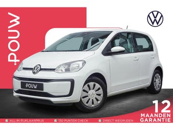 Volkswagen up! | Zakelijke Lease v.a. €192.96 pm, Automaat, Stof, Gebruikt, Wit