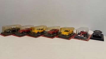 1:43 - Modelauto (7) - Ferrari - Legendarische modellen, Nieuw