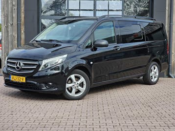 Zakelijke Lease |  Mercedes-Benz Vito 116 CDI Lang DC Comfor, Automaat, Gebruikt, Zwart, Diesel