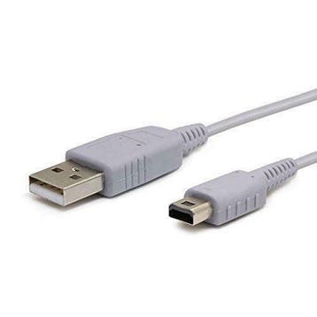 100 cm. USB Kabel - Oplader voor Nintendo Wii U Gamepad, Spelcomputers en Games, Verzenden, Nieuw, Wii U, Oplader of Kabel