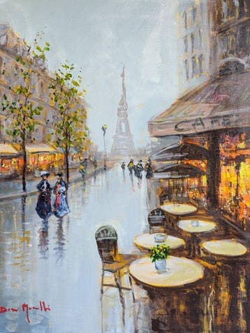 Dino Maselli (XX-XXI) - Per le vie di Parigi
