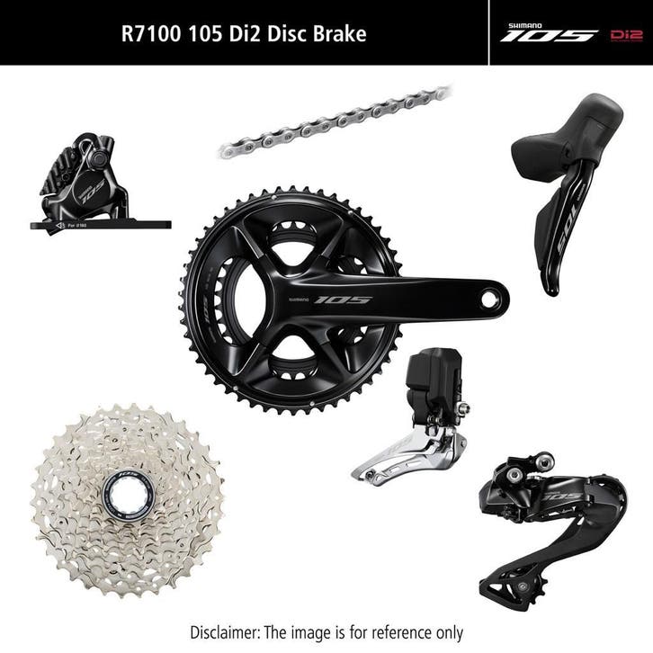 Shimano 105 R7170 DI2 Disc Groepset 12 Speed NEW !, Fietsen en Brommers, Fietsonderdelen, Overige typen, Nieuw, Ophalen of Verzenden