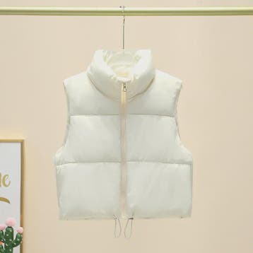 Dames Mouwloos Winter Vest - Warm & Stijlvol Gevuld Kort Jas, Verzenden, Nieuw