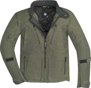 Merlin Exile D3O Explorer Dark Khaki Textiele Motorjas, Motoren, Kleding | Motorkleding, Nieuw met kaartje, Jas | textiel, Merlin