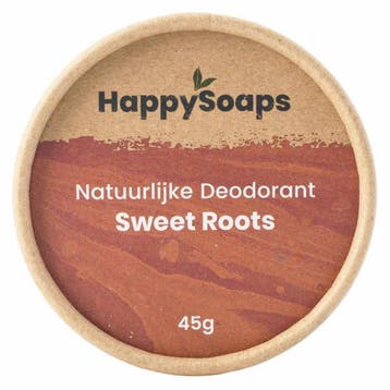 HappySoaps – Natuurlijke Deodorant Sweet Roots – 50 gr, Verzenden, Nieuw