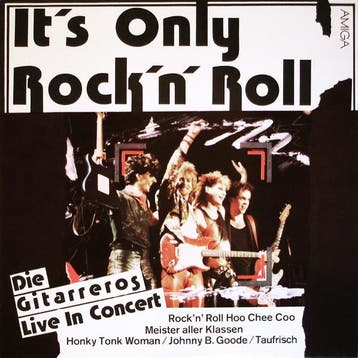 LP gebruikt - Die Gitarreros - Its Only RockN Roll - D..., Verzenden, Zo goed als nieuw, Overige formaten