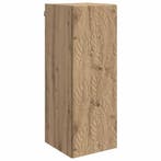 vidaXL Wandkast Artisanaal eiken 33 x 34,5 x 90 cm Bewerkt, Huis en Inrichting, Kasten | Overige, Verzenden, Nieuw