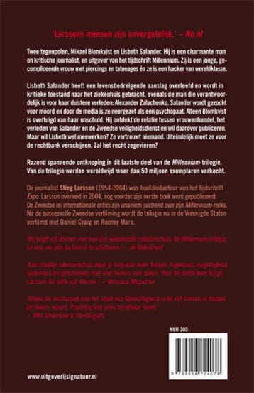 Gerechtigheid / Millennium / 3 9789056724078 Stieg Larsson, Boeken, Verzenden, Gelezen, Stieg Larsson