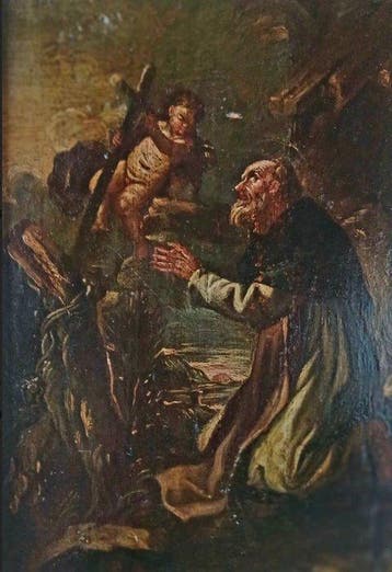 Andrea Malinconico (1635-1698), Bottega - Adorazione di, Antiek en Kunst