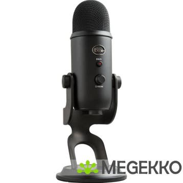 Blue Microphones Yeti Tafelmicrofoon Zwart, Muziek en Instrumenten, Verzenden, Nieuw