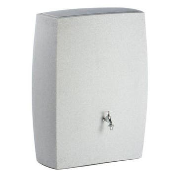 Regenton 275 liter grijs Cement met plantenbak, Nieuw