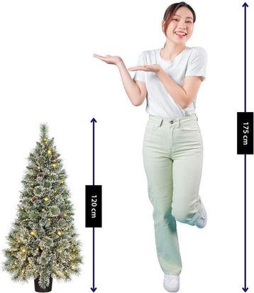 2dekans | Black Box Trees Vandans Kunstkerstboom met, Diversen, Ophalen of Verzenden, Zo goed als nieuw