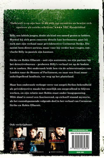 Witte dood / Cormoran Strike / 4 9789022585849, Verzenden, Gelezen, Robert Galbraith