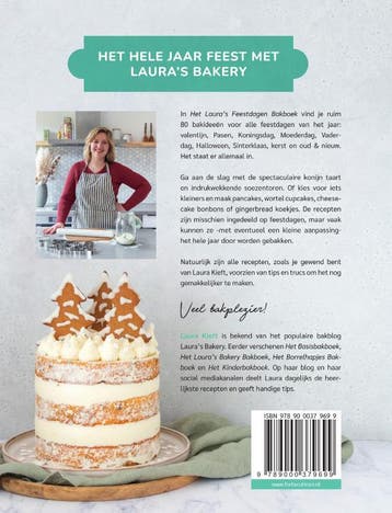 Het Lauras bakery feestdagen bakboek / Lauras bakery, Boeken, Verzenden, Zo goed als nieuw, Laura Kieft
