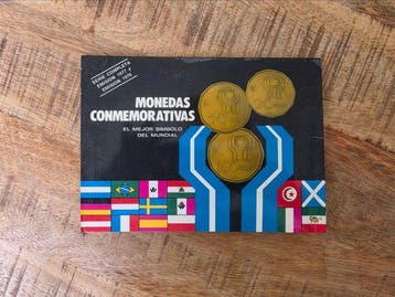 Argentina Commemorative Coins of the XI World Cup 1978 Nine, Verzamelen, Nieuw