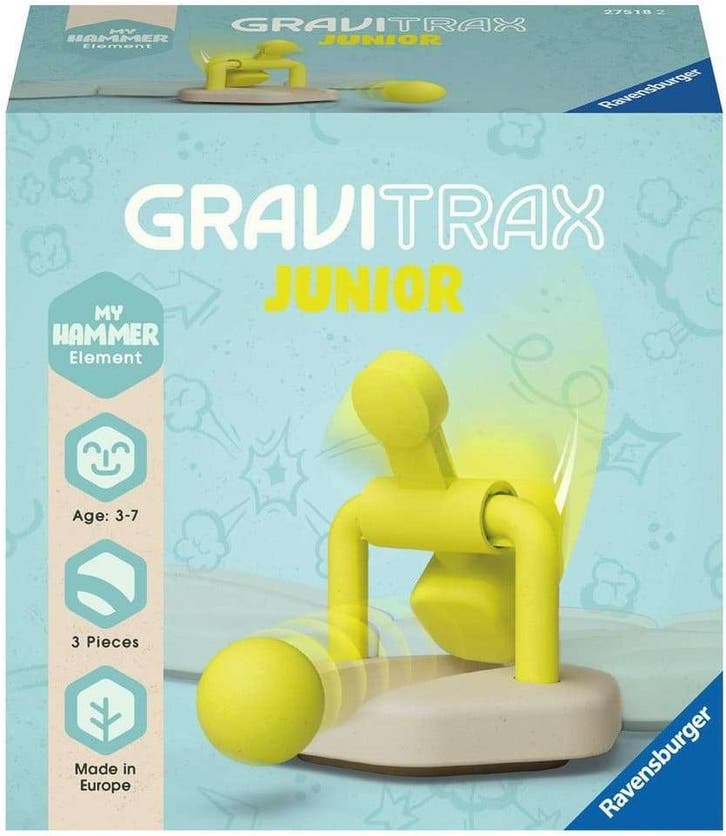 GraviTrax Junior - Element My Hammer | Ravensburger - Hobby, Kinderen en Baby's, Speelgoed | Bouwstenen, Nieuw, Verzenden