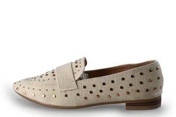 Nelson Loafers in maat 38 Beige, Kleding | Dames, Schoenen, Verzenden, Beige, Overige typen, Zo goed als nieuw