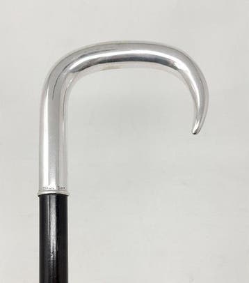 C.G. Hallberg Wandelstok - .830 zilver - Stockholm 1923