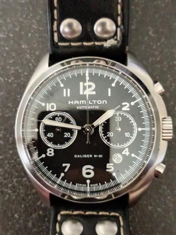 Hamilton - Khaki Pioneer - Zonder minimumprijs - H764160 -, Sieraden, Tassen en Uiterlijk, Nieuw
