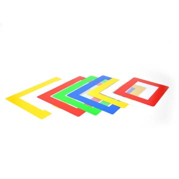 Floor Frame Standard zelfklevend documentvenster voor op de, Verzenden